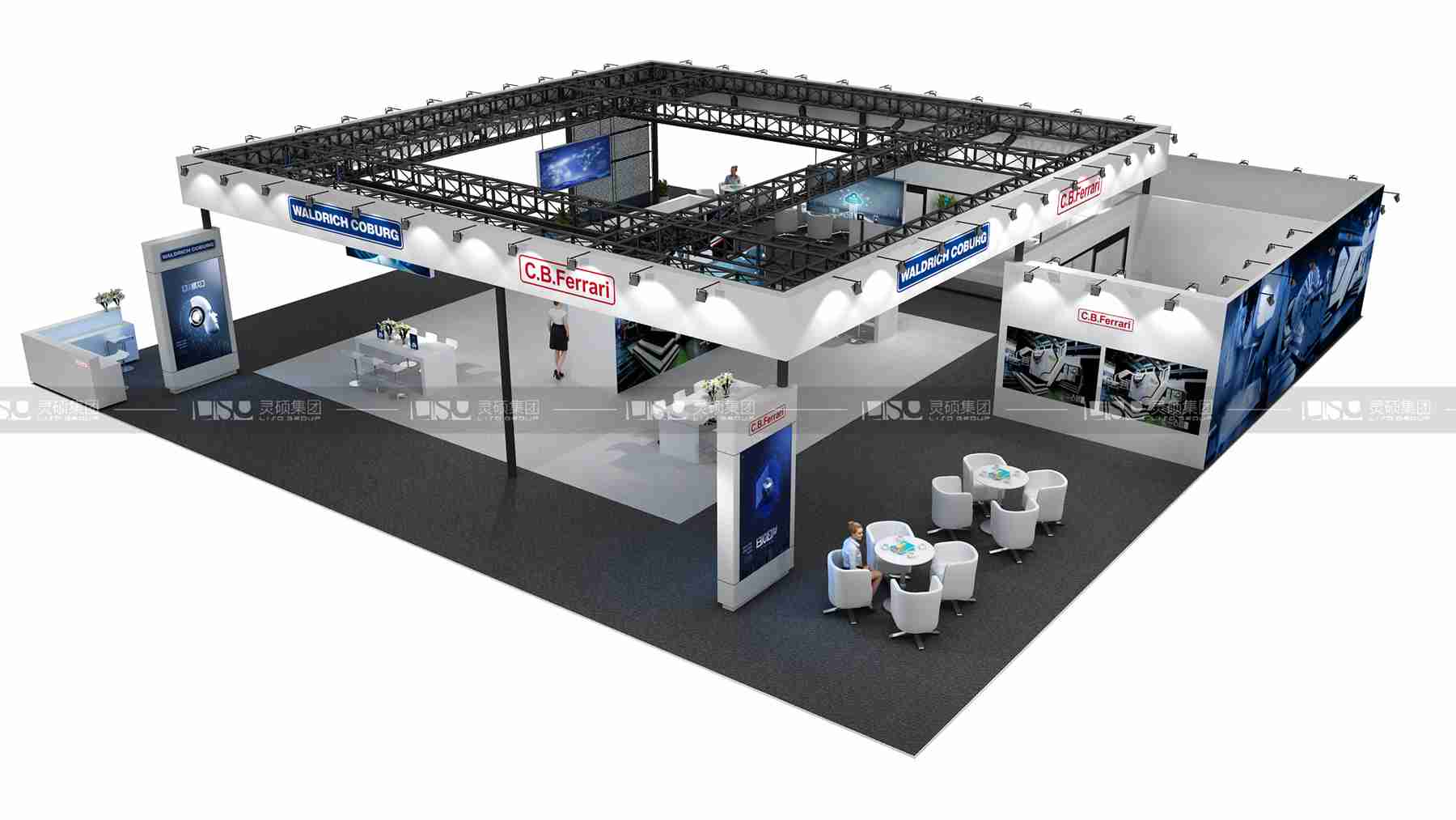 京城控股-2019年上海展會展臺設(shè)計案例