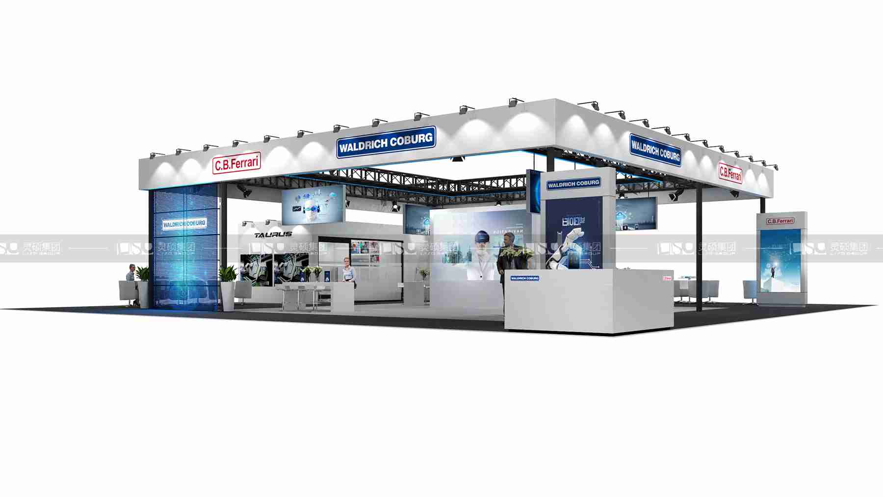 京城控股-2019年上海展會展臺設(shè)計案例