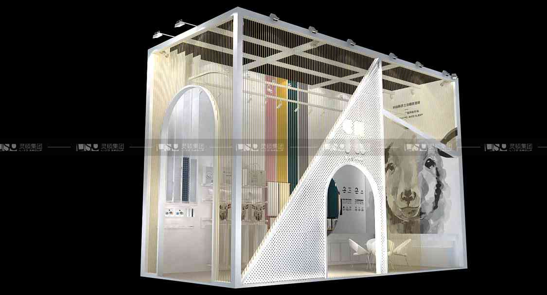 可瑞樂-2019年上海展會展臺設(shè)計案例