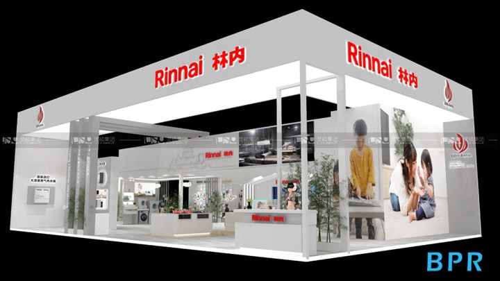 林內(nèi)-2019年上海展會展臺設(shè)計案例