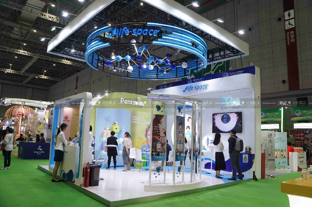 湯臣倍健-2019年上海展會展臺設(shè)計案例