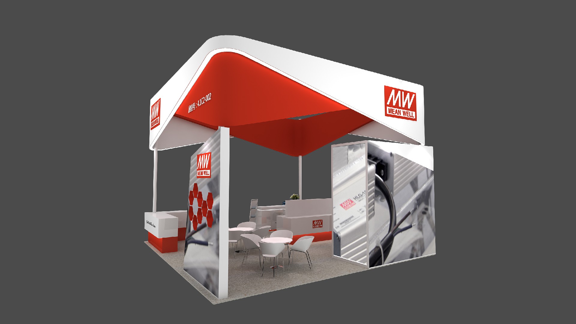 明緯-上海展會(huì)展臺(tái)設(shè)計(jì)搭建案例