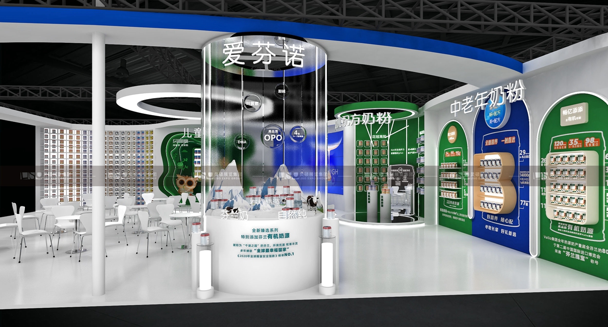 花冠貝智康—CBME孕嬰童展展臺設(shè)計案例