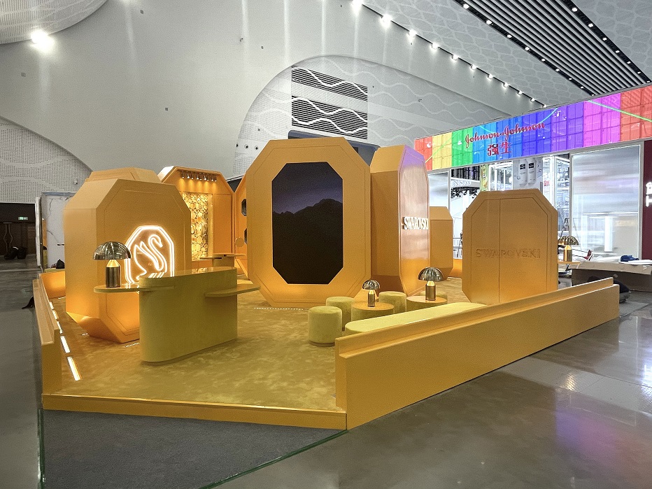 施華洛世奇-消博會展臺設(shè)計(jì)搭建案例