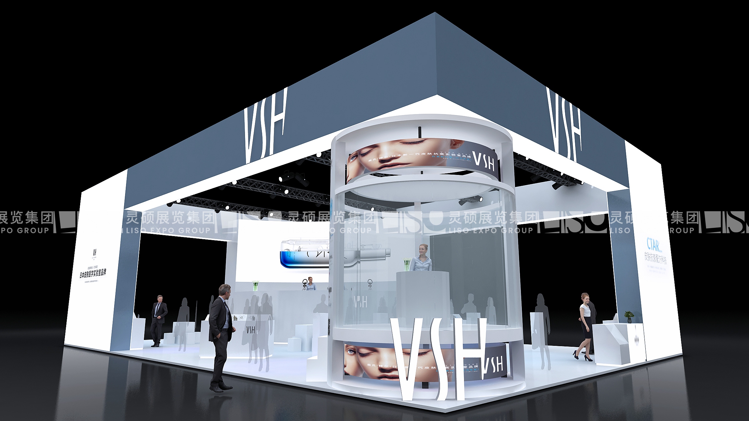薇氏赫爾-上海展會(huì)展臺(tái)設(shè)計(jì)搭建案例