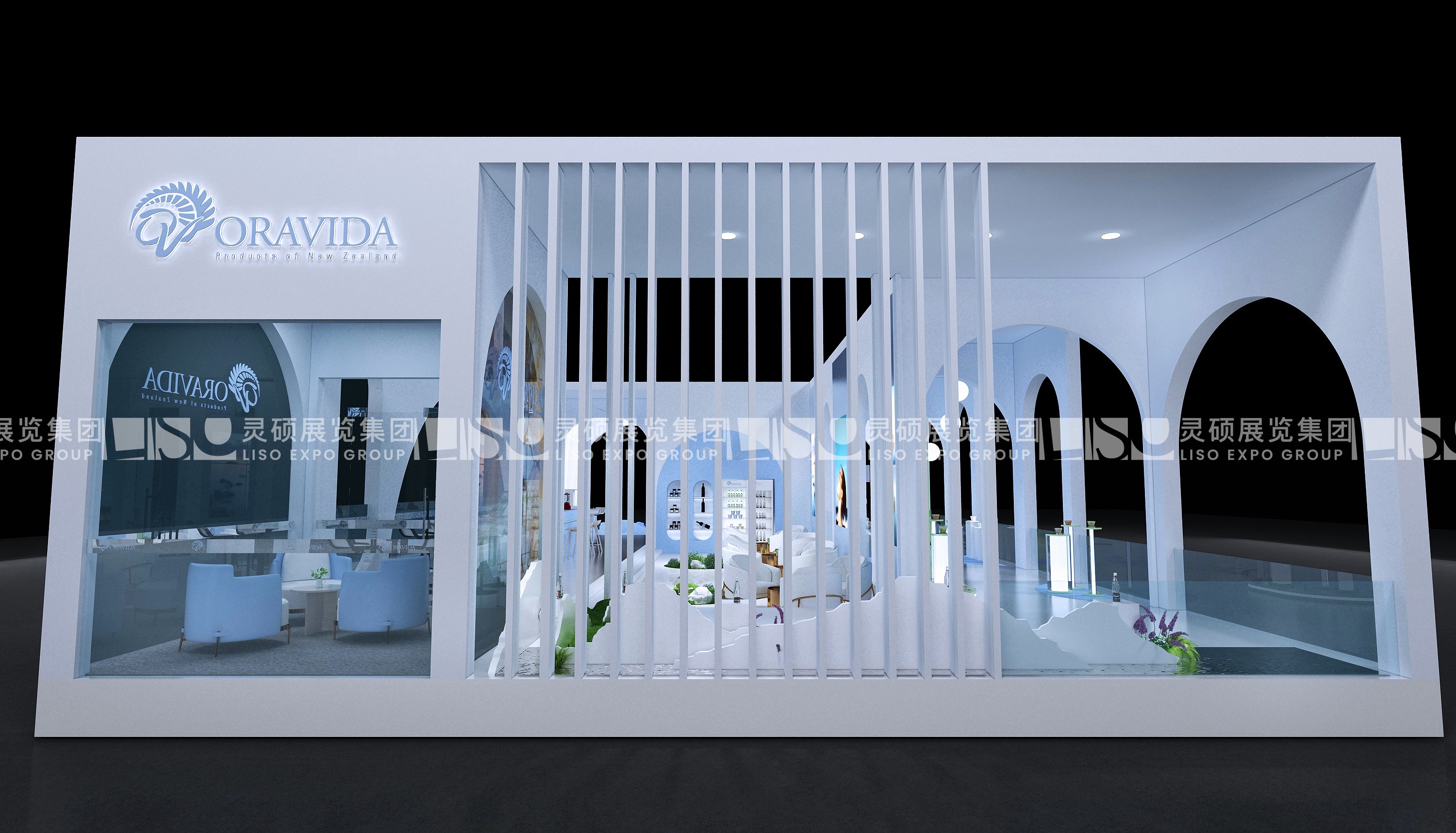 蘭維樂-上海展會展臺設(shè)計案例
