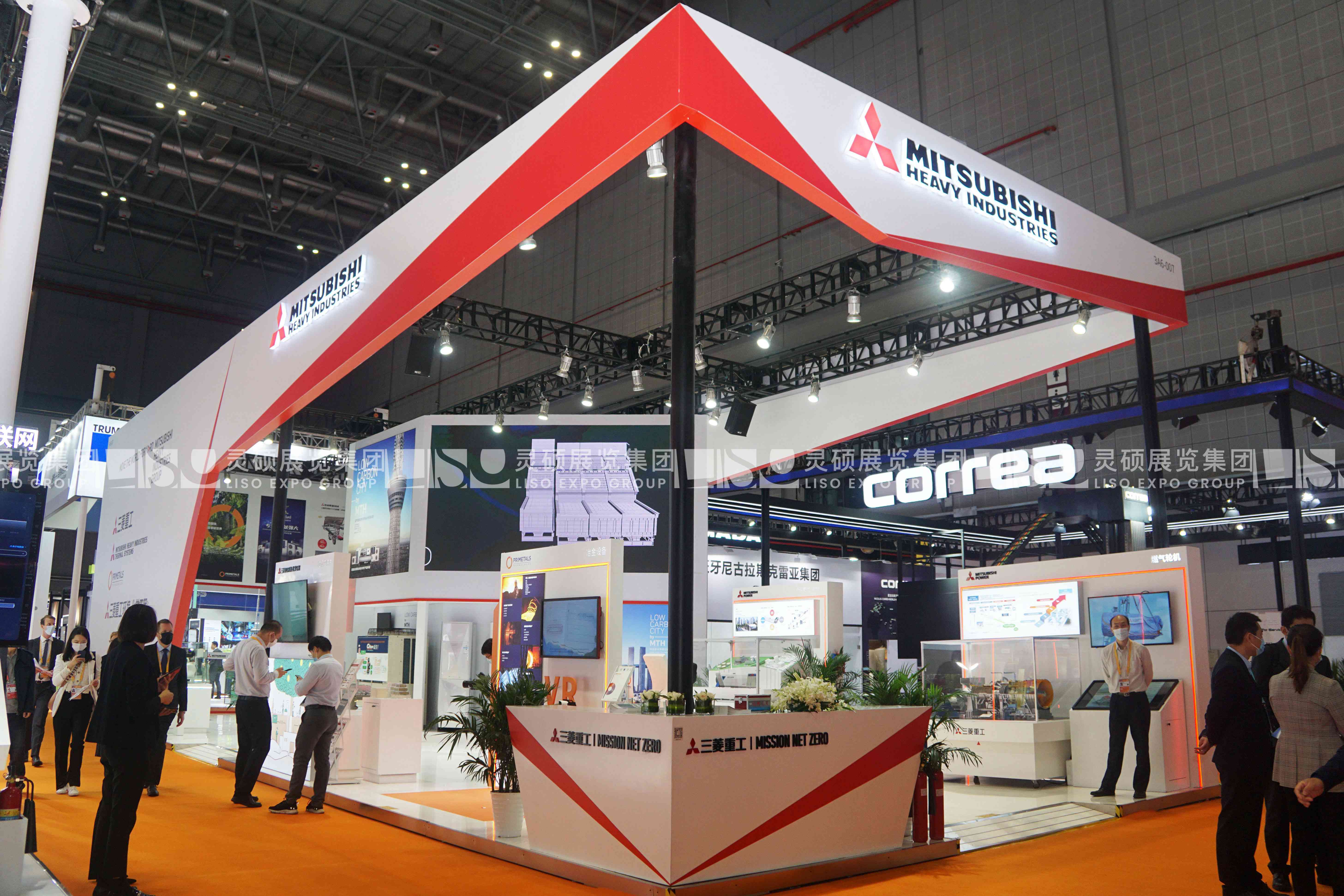 三菱重工-上海展會(huì)展臺(tái)設(shè)計(jì)搭建案例