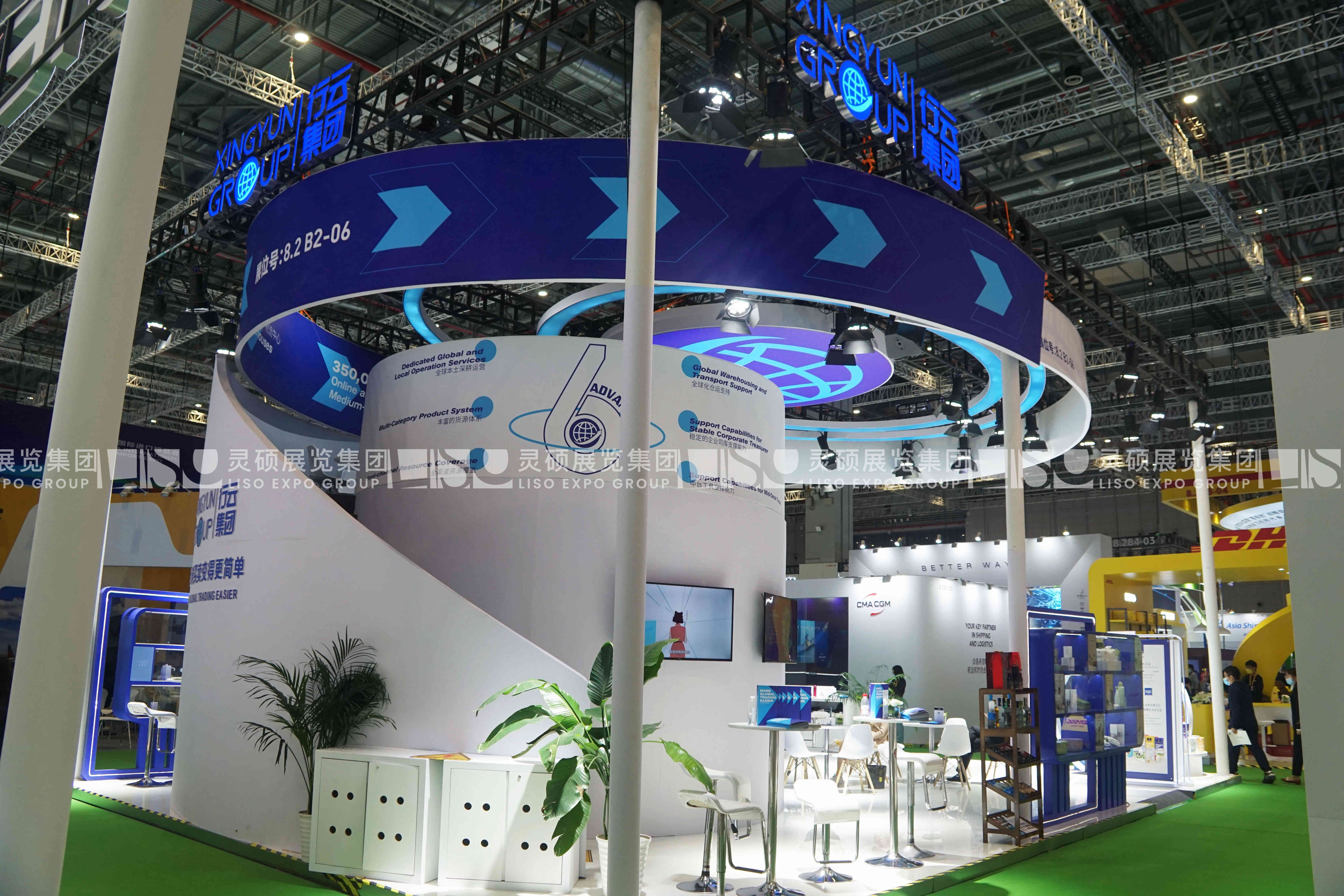 行云-上海展會(huì)展臺(tái)設(shè)計(jì)搭建案例