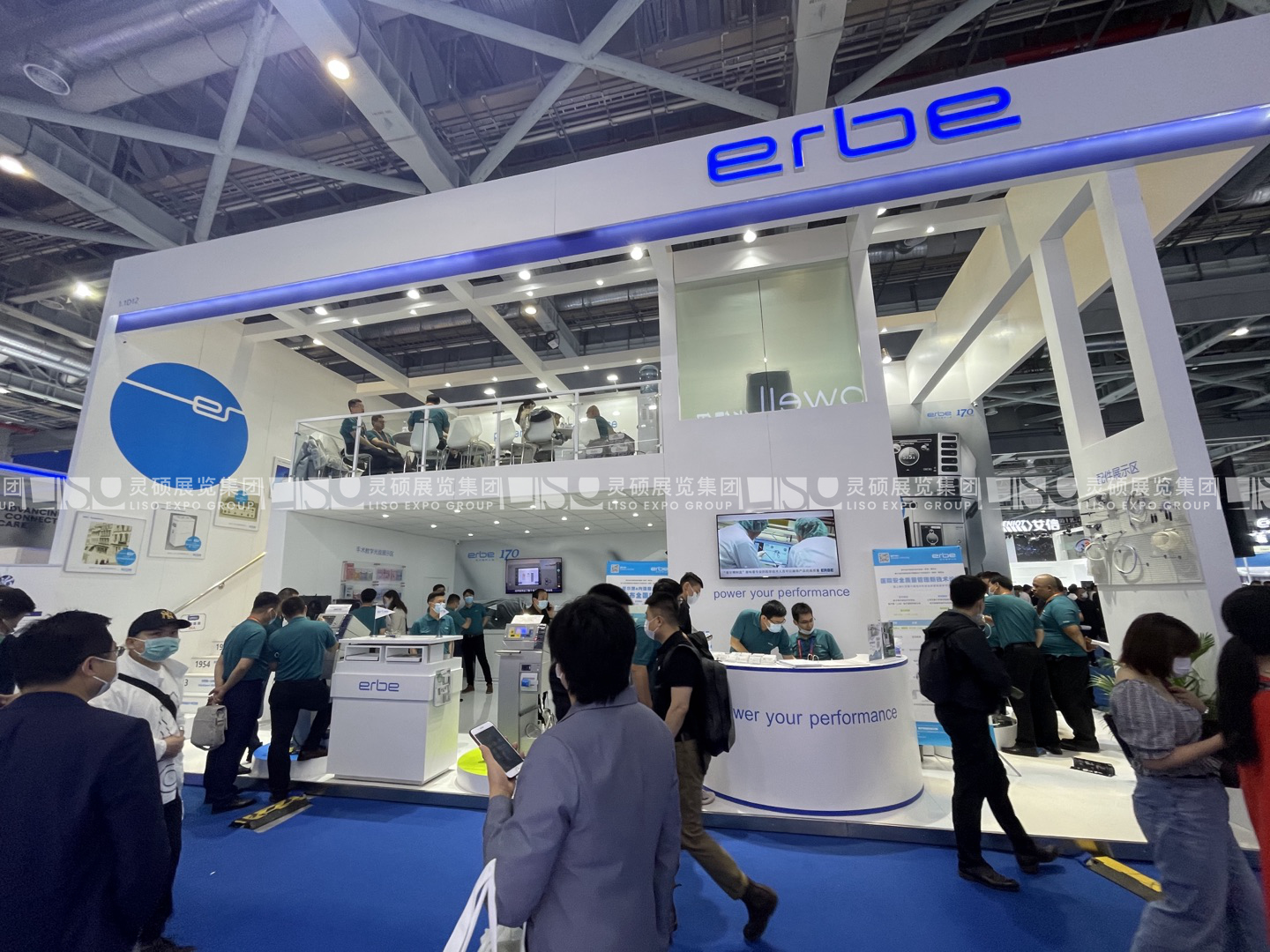 愛爾博—醫(yī)療展展臺設計搭建案例