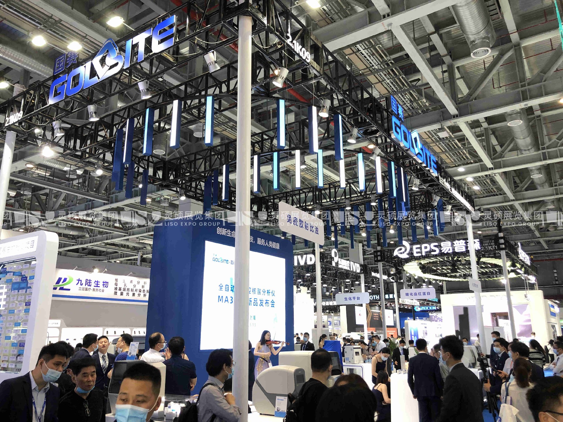 國賽-醫(yī)療展展臺設計搭建