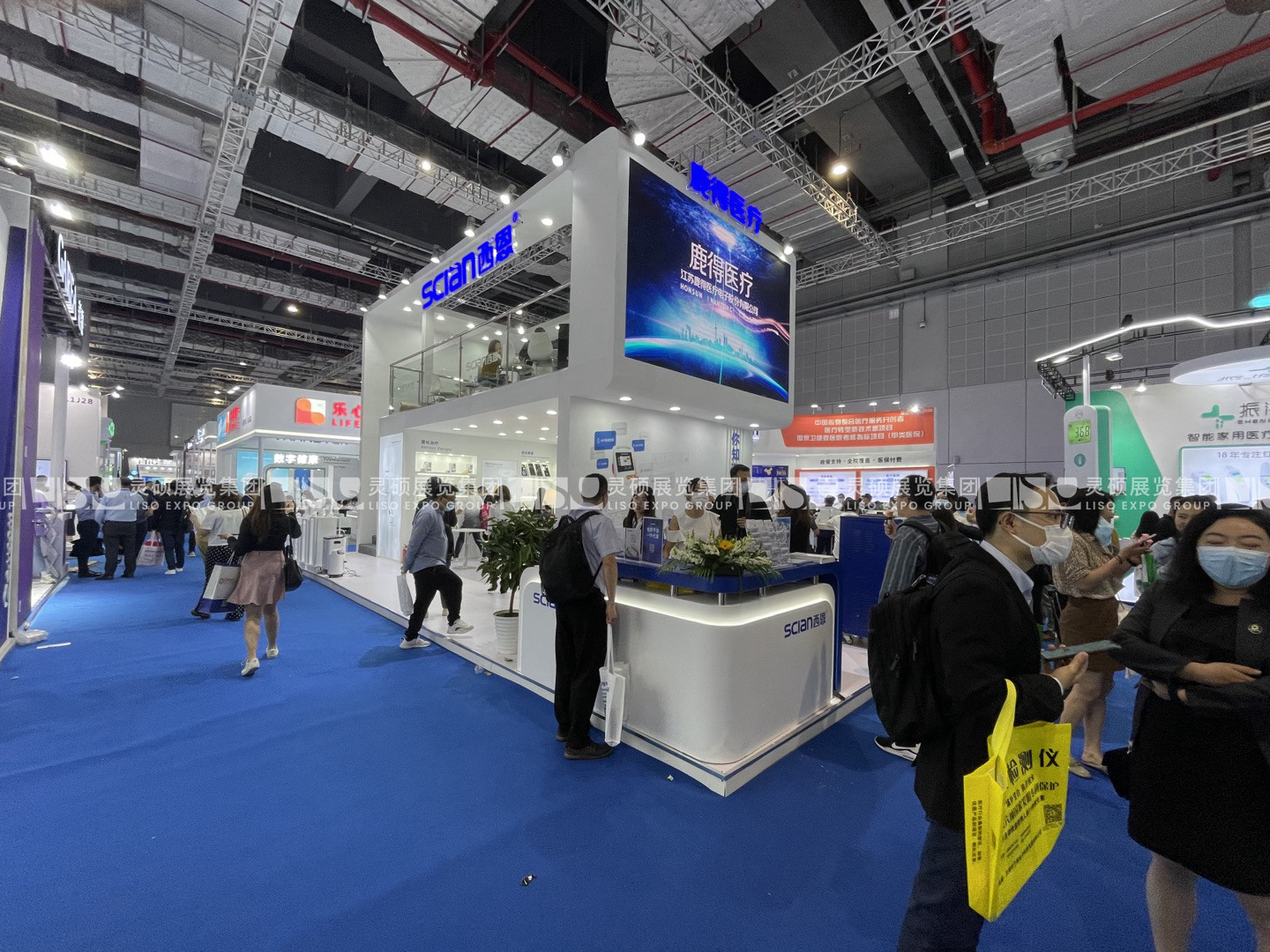 鹿得-醫(yī)療展展臺(tái)設(shè)計(jì)搭建