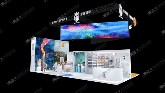 金都集團(tuán)—美博會展臺設(shè)計(jì)搭建案例