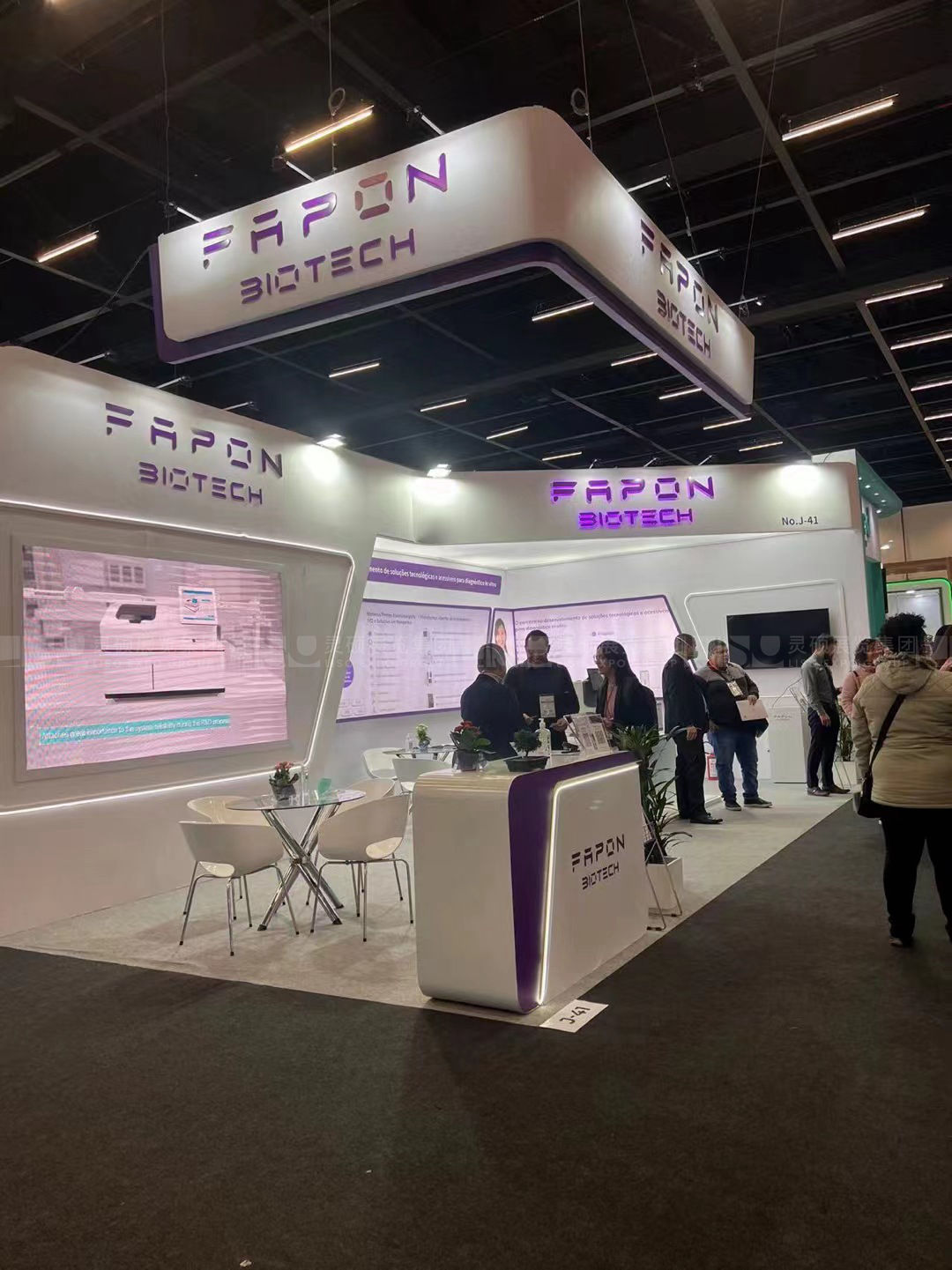 國外展臺設(shè)計搭建-菲鵬生物