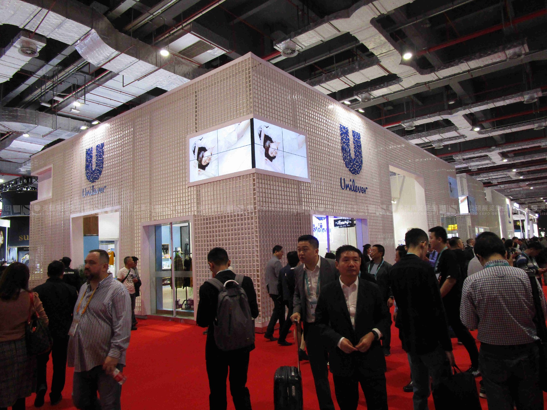 上海展臺設(shè)計搭建案例（聯(lián)合利華）