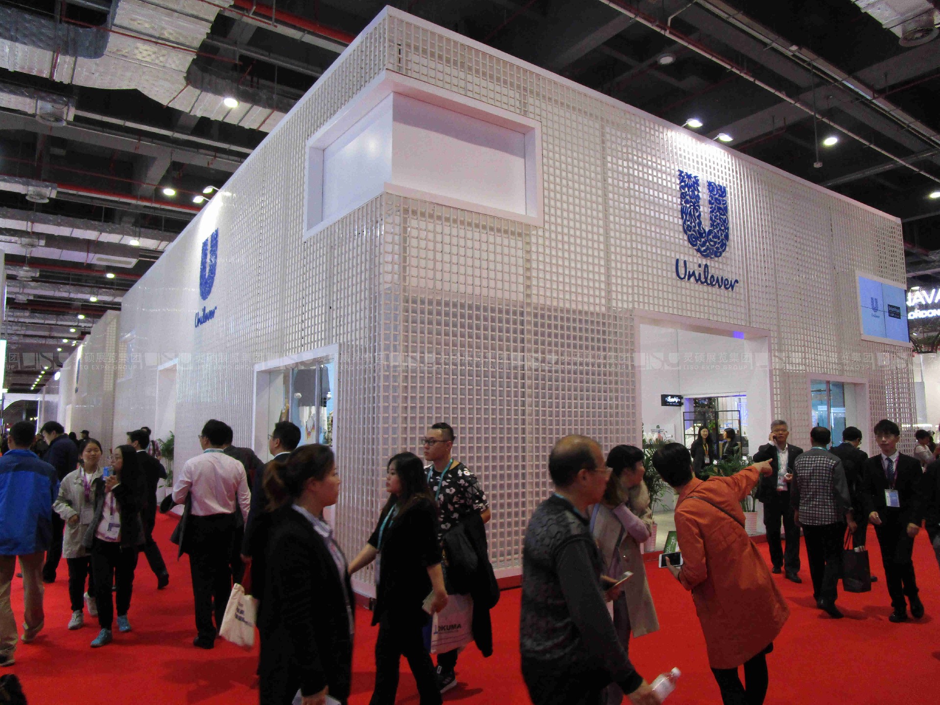上海展臺設(shè)計搭建案例（聯(lián)合利華）
