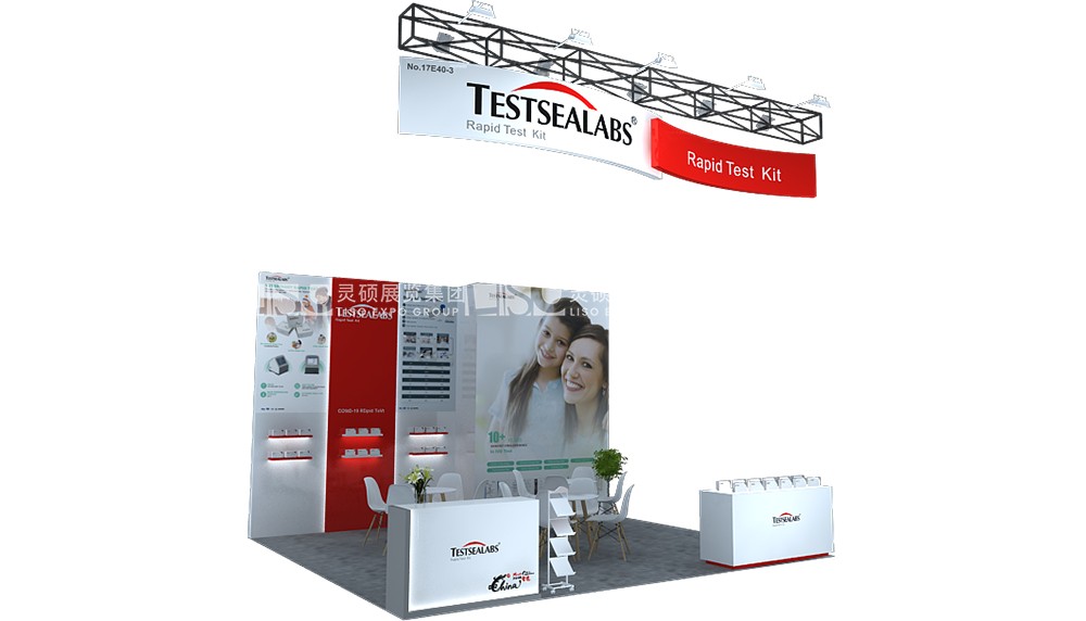 國外展臺設(shè)計搭建-泰熙生物