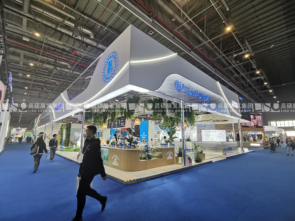 上海展會展臺設計搭建案例-澳優(yōu)乳業(yè)