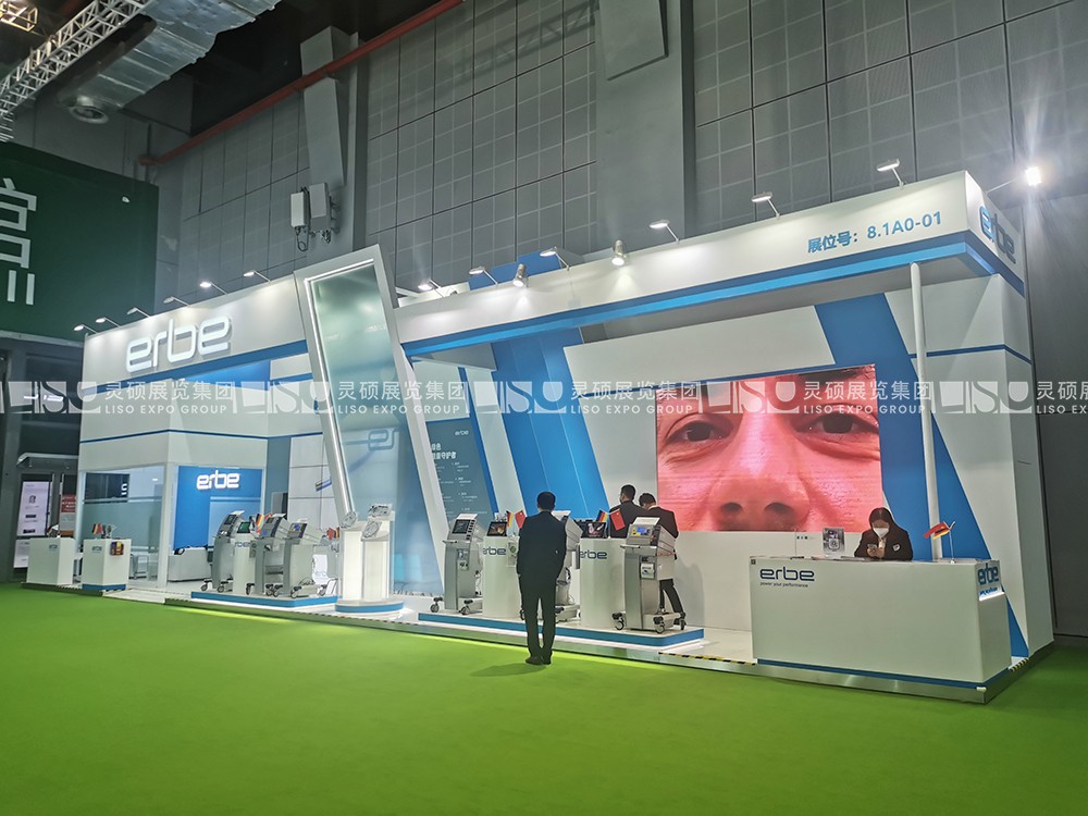 上海展會展臺設(shè)計搭建案例-愛爾博
