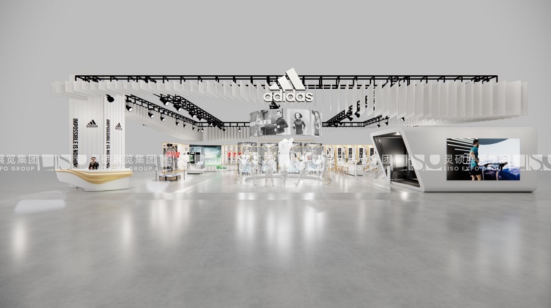 阿迪達(dá)斯adidas上海展會展臺設(shè)計案例