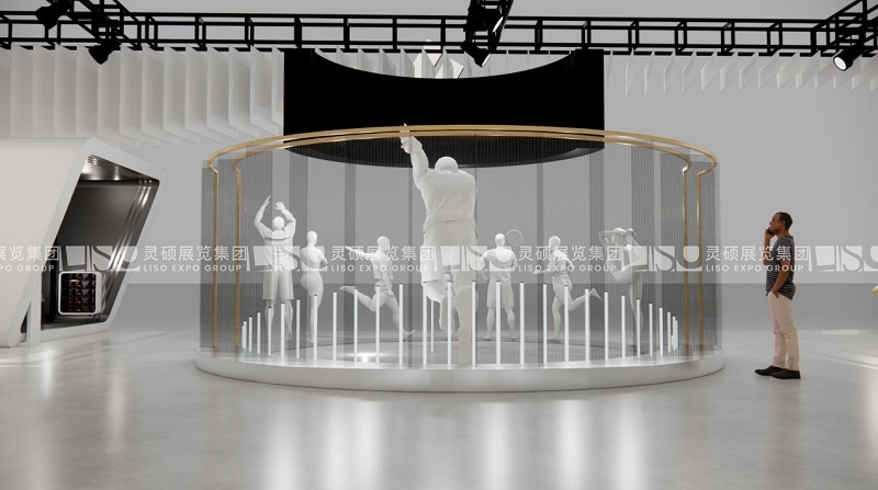 阿迪達(dá)斯adidas上海展會展臺設(shè)計案例