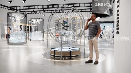 阿迪達斯Adidas上海展會展臺設(shè)計搭建是哪家公司做的？