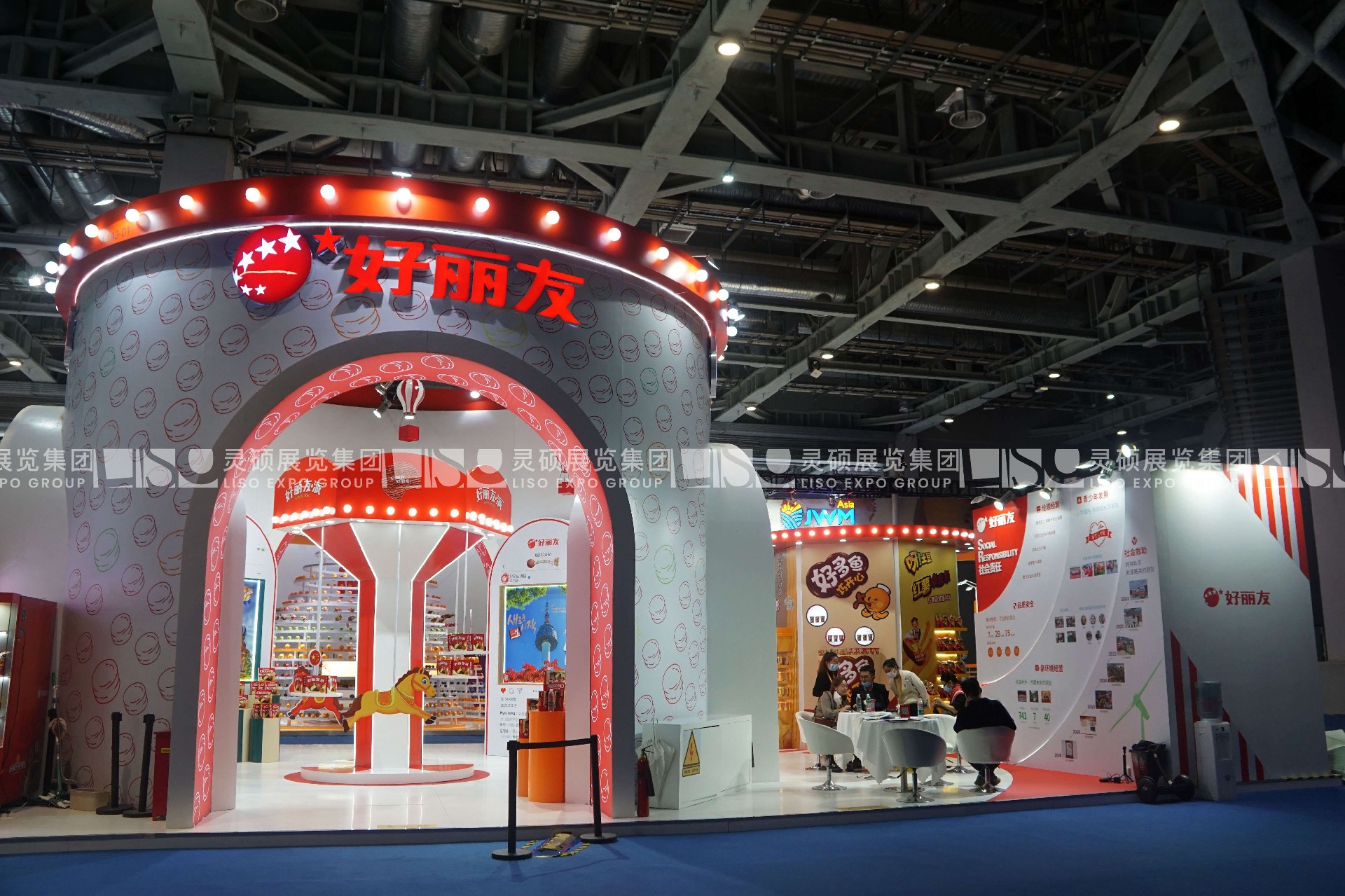 上海展會展臺搭建案例