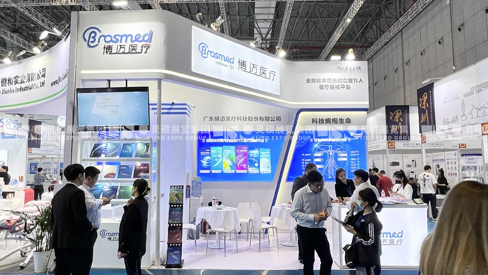 CMEF國際醫(yī)療器械展展臺(tái)搭建案例-博邁
