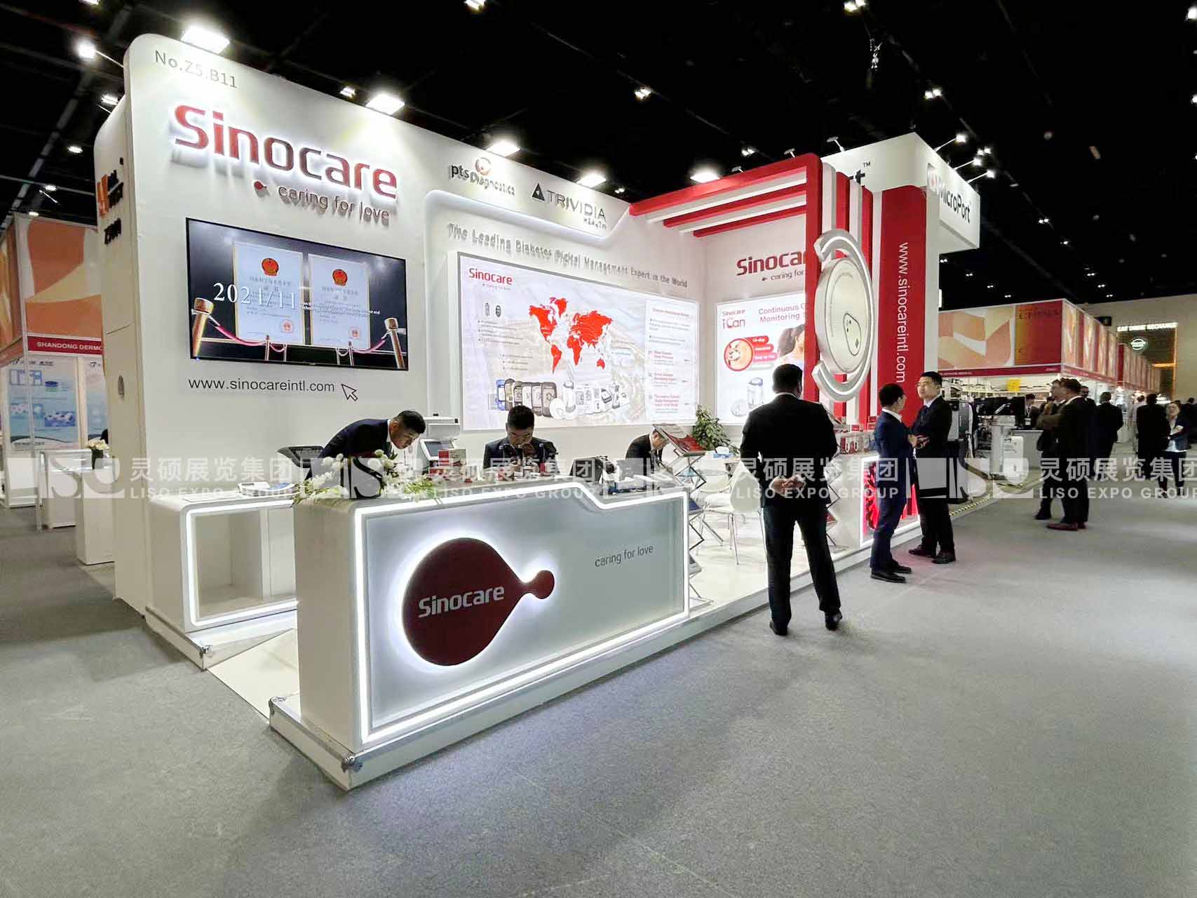 國外展臺設(shè)計(jì)搭建-三諾