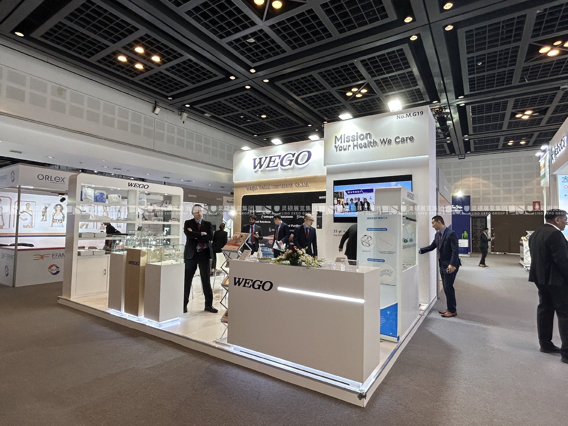 國外展臺(tái)設(shè)計(jì)搭建-威高