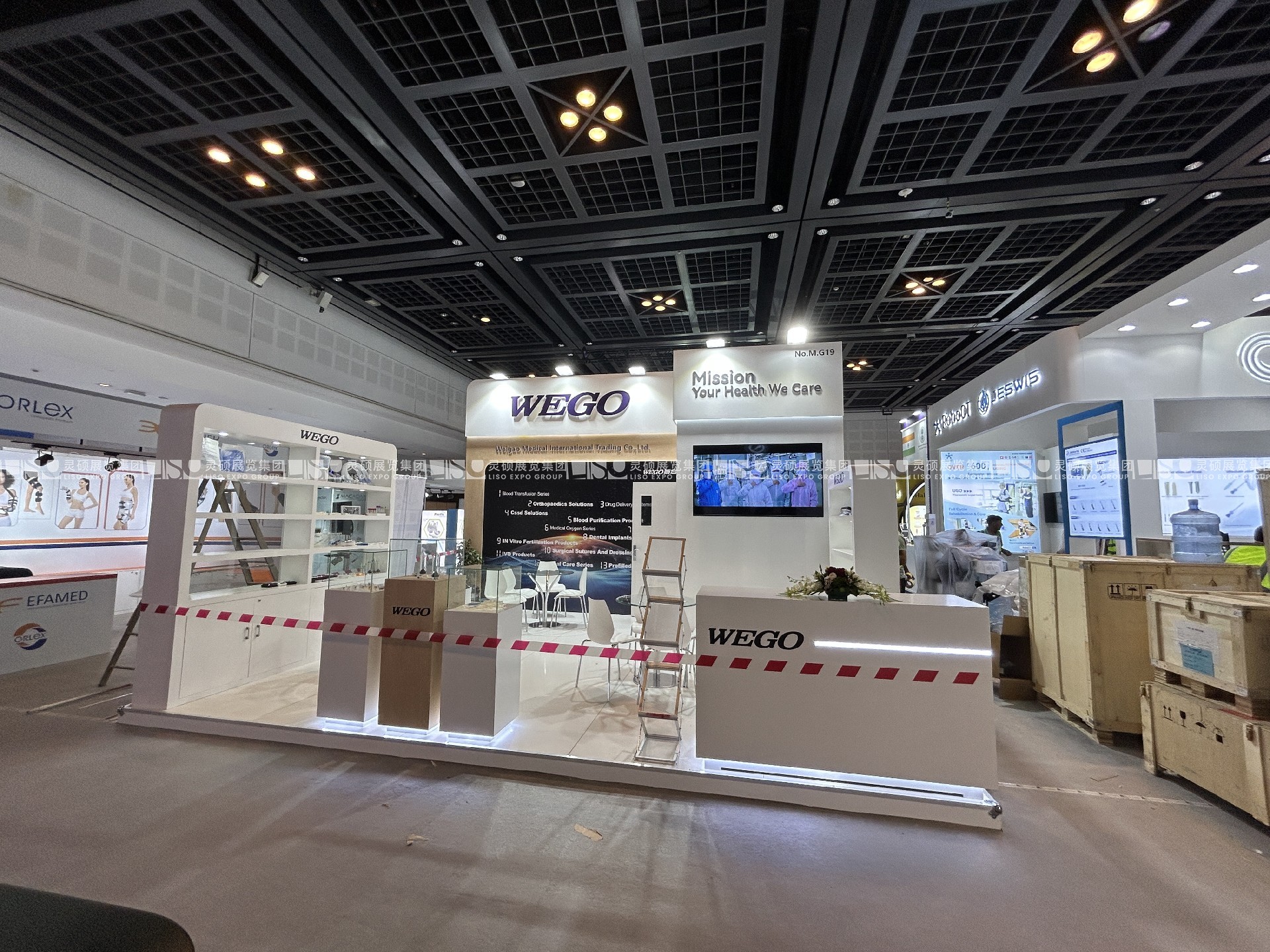 國外展臺(tái)設(shè)計(jì)搭建-威高