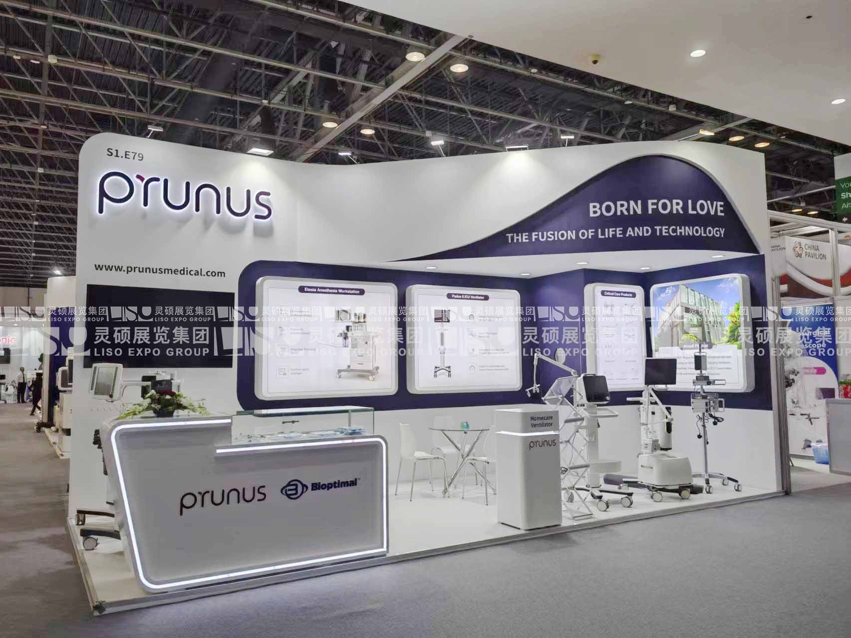 國外展臺設(shè)計搭建-普博