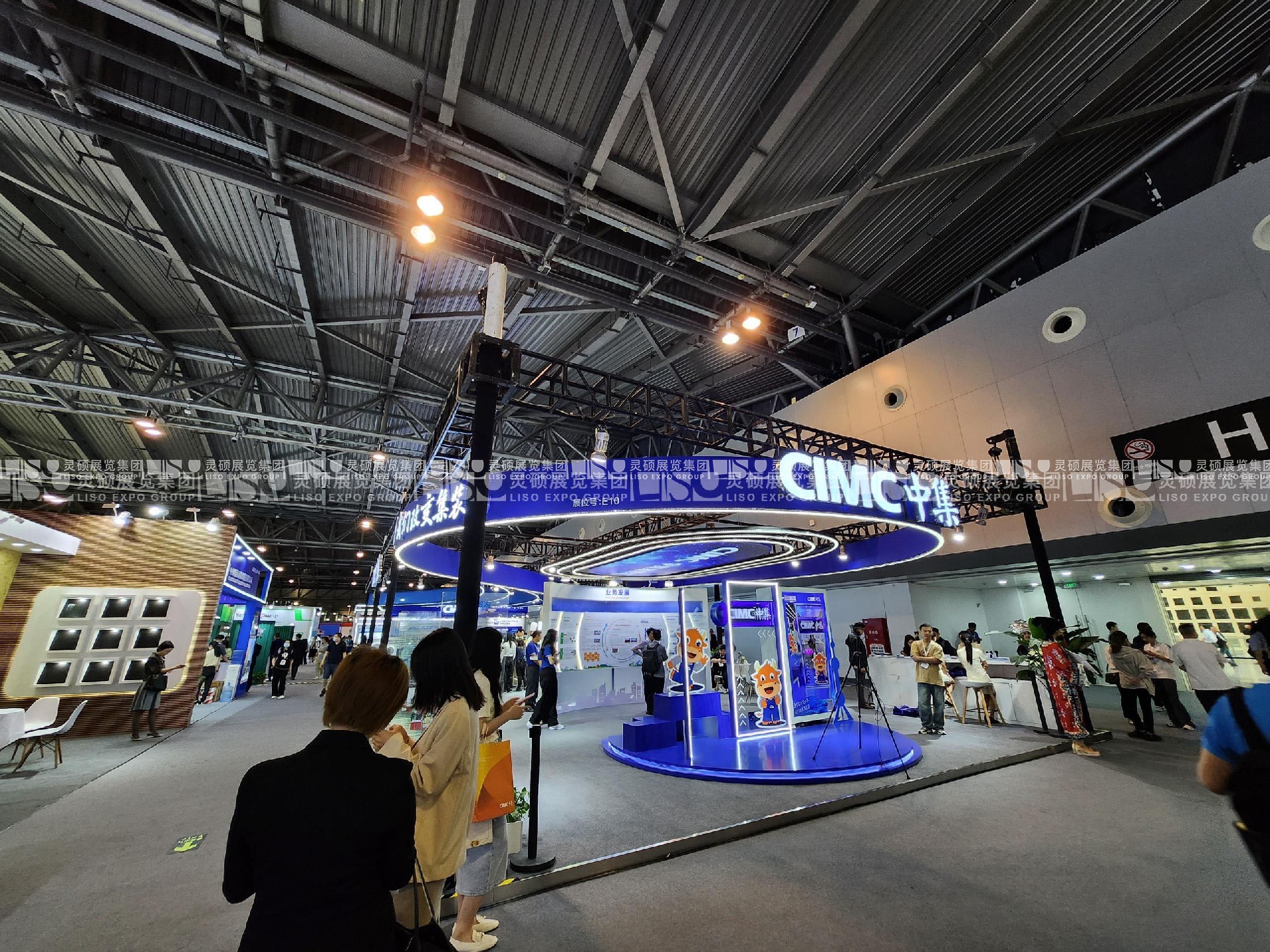 集裝箱展展臺(tái)設(shè)計(jì)搭建案例-中集