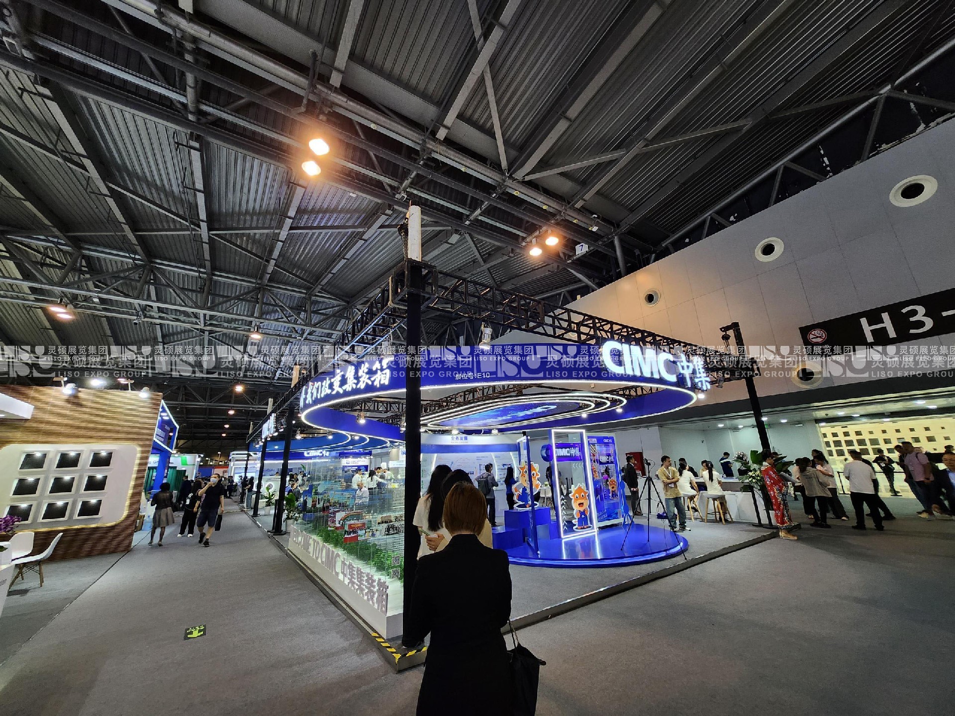 集裝箱展展臺(tái)設(shè)計(jì)搭建案例-中集