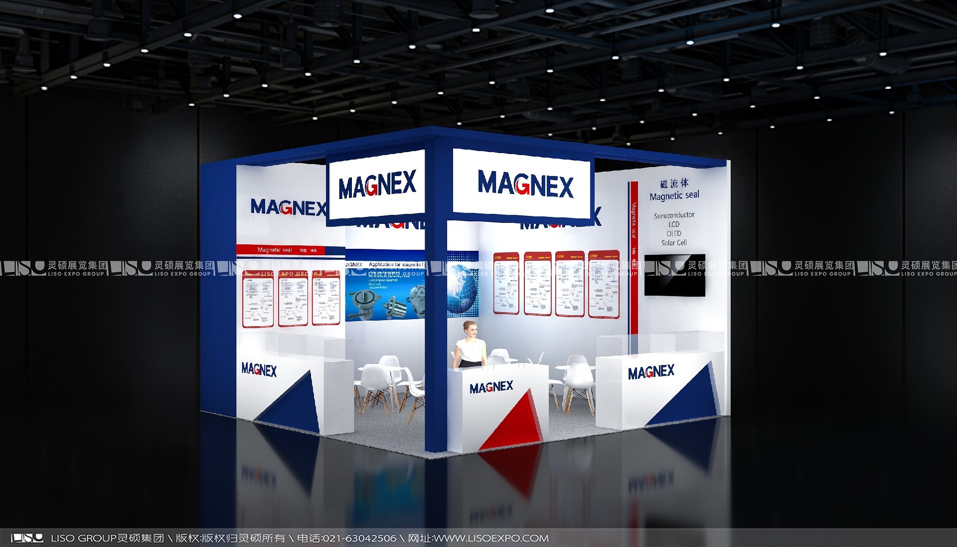 日本展臺(tái)設(shè)計(jì)搭建（國際半導(dǎo)體電子元器件展）