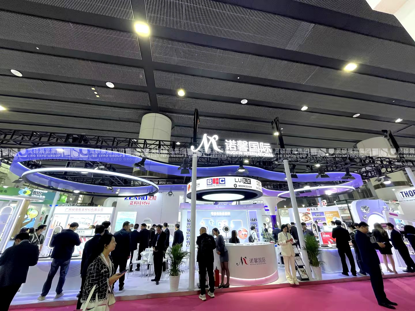 中國國際化妝品、個人和家庭護理用品原料展覽會展臺搭建 - 諾鑫國際