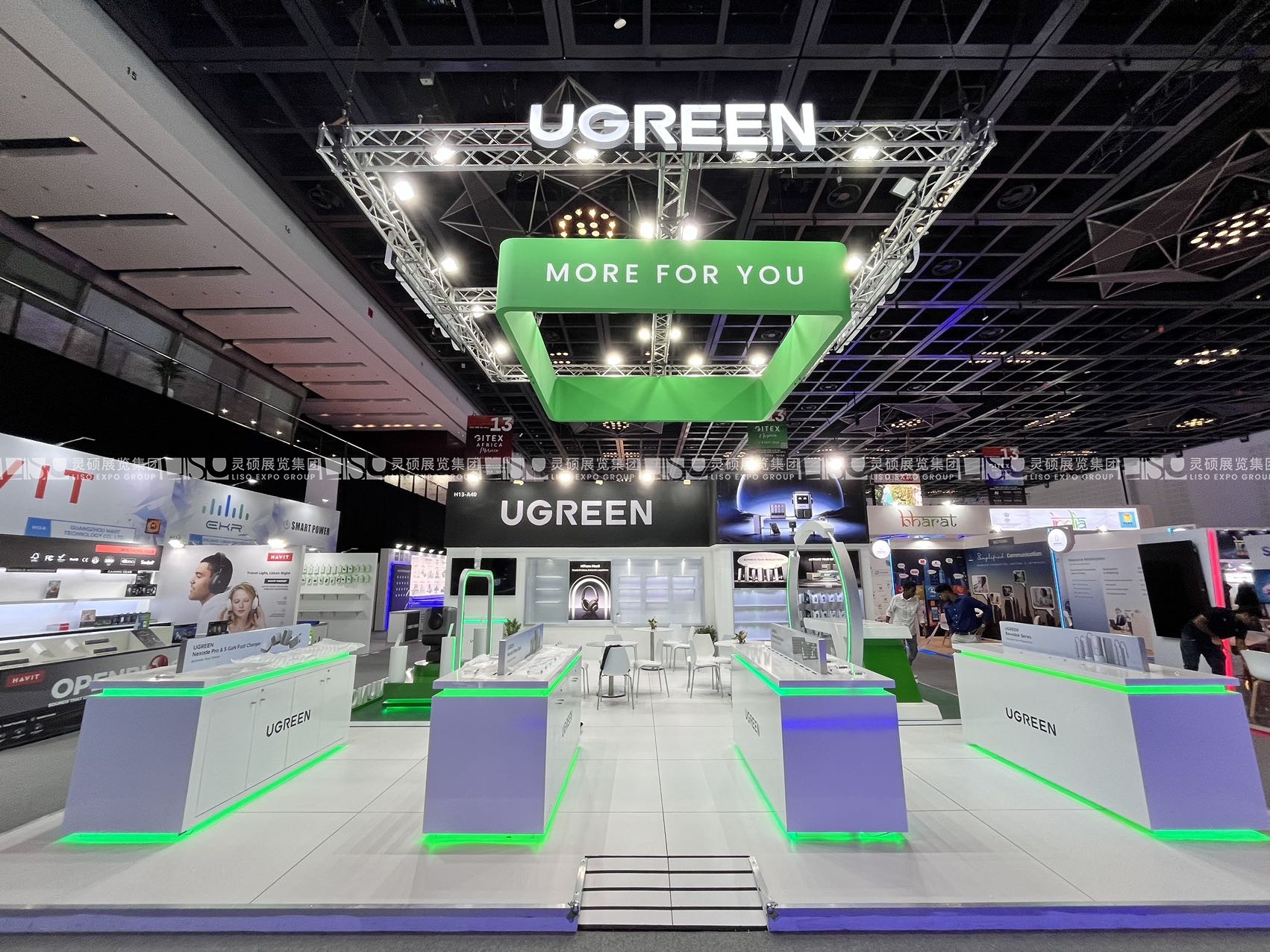 迪拜展臺設計搭建（消費電子及通訊展）