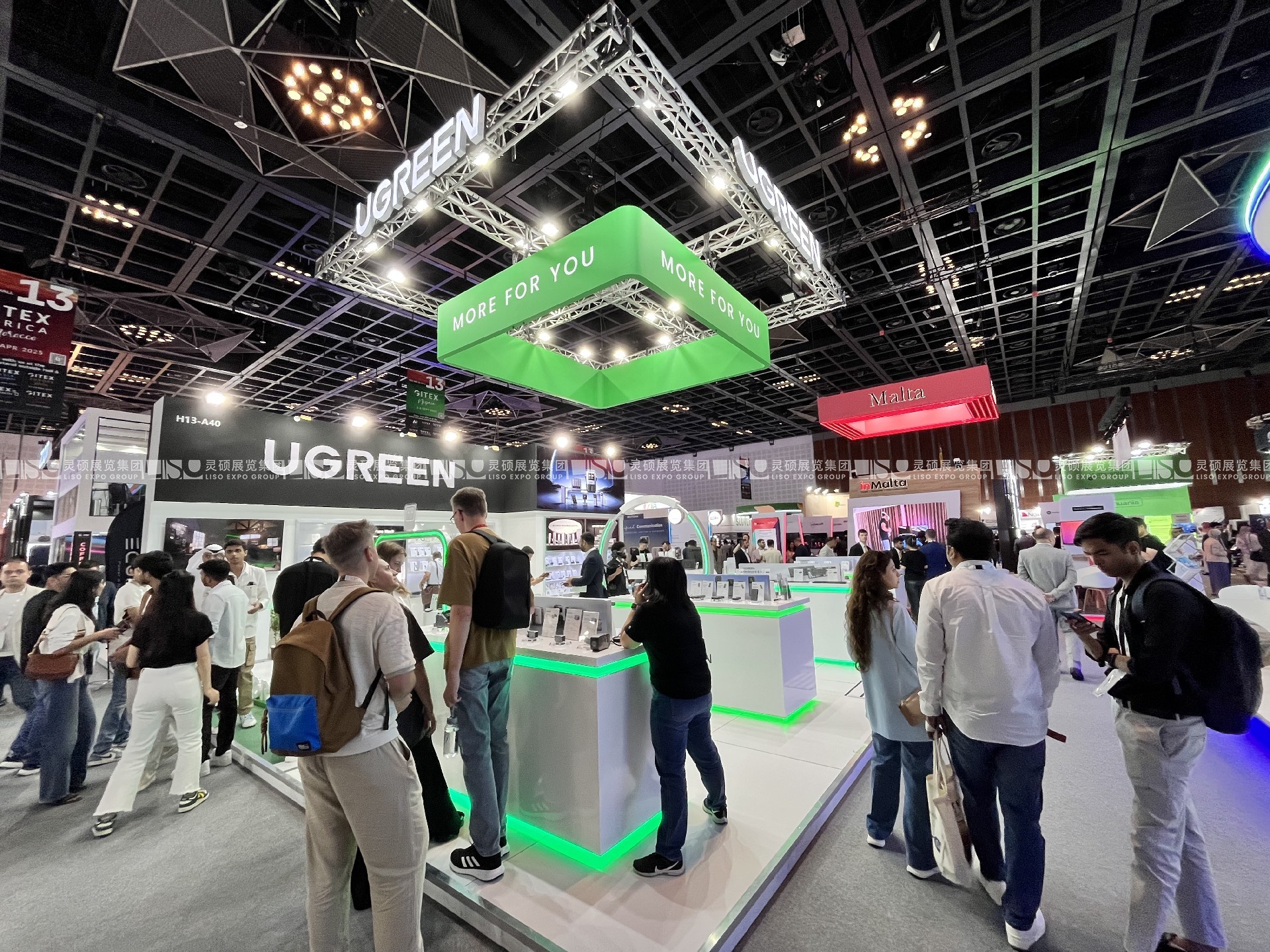 迪拜展臺設計搭建（消費電子及通訊展）