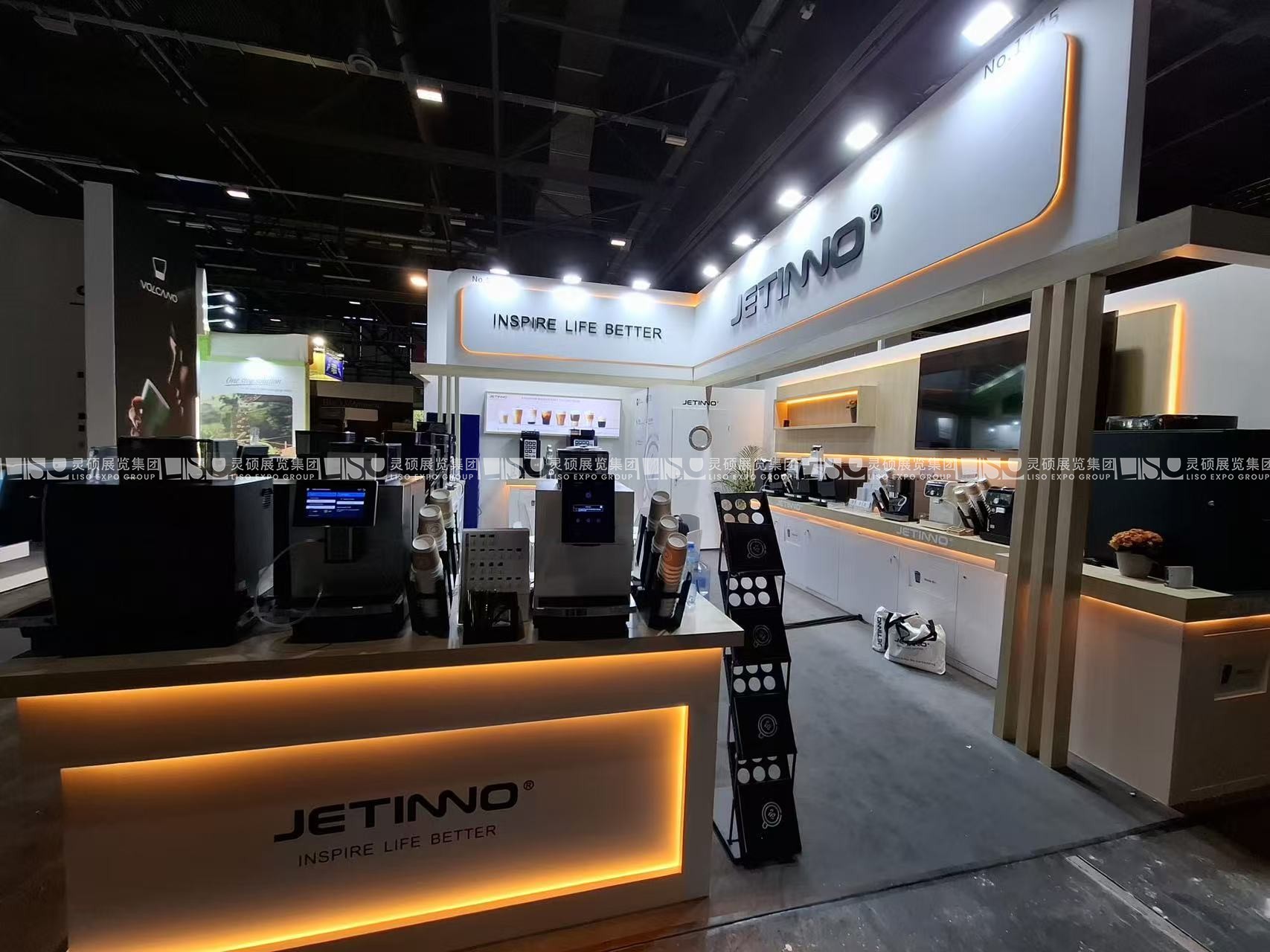 瑞士展臺設(shè)計搭建案例（瑞士咖啡展）