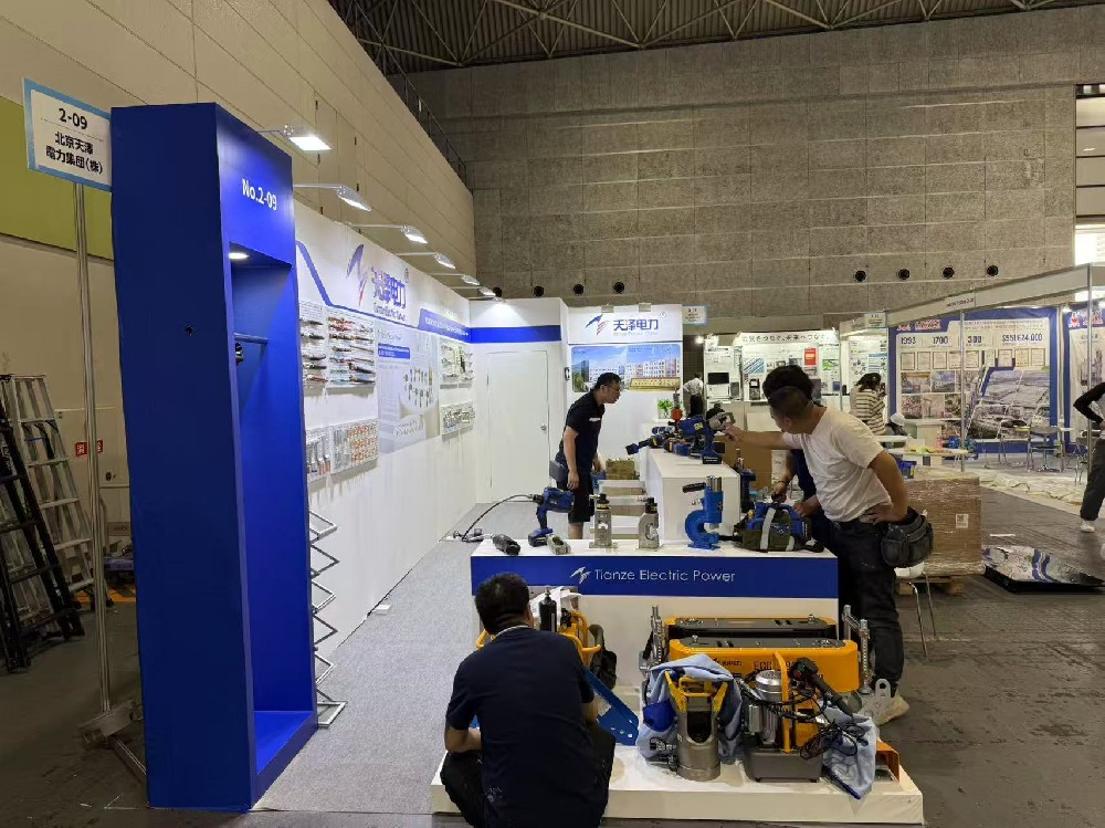 日本展臺設(shè)計搭建案例（日本電力電工展）