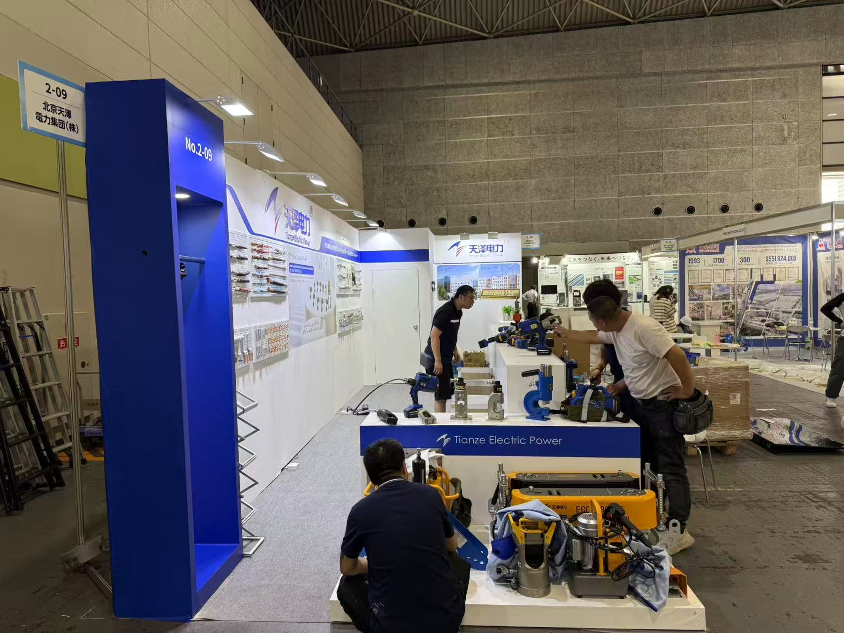 日本展臺設(shè)計搭建案例（日本電力電工展）