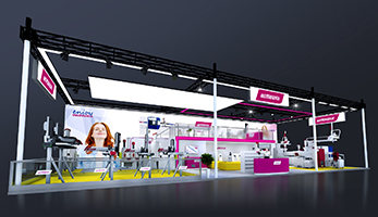 深圳展臺(tái)設(shè)計(jì)搭建案例（國際橡塑展）