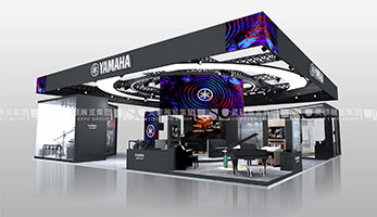 雅馬哈-上海展會(huì)展臺(tái)設(shè)計(jì)搭建案例