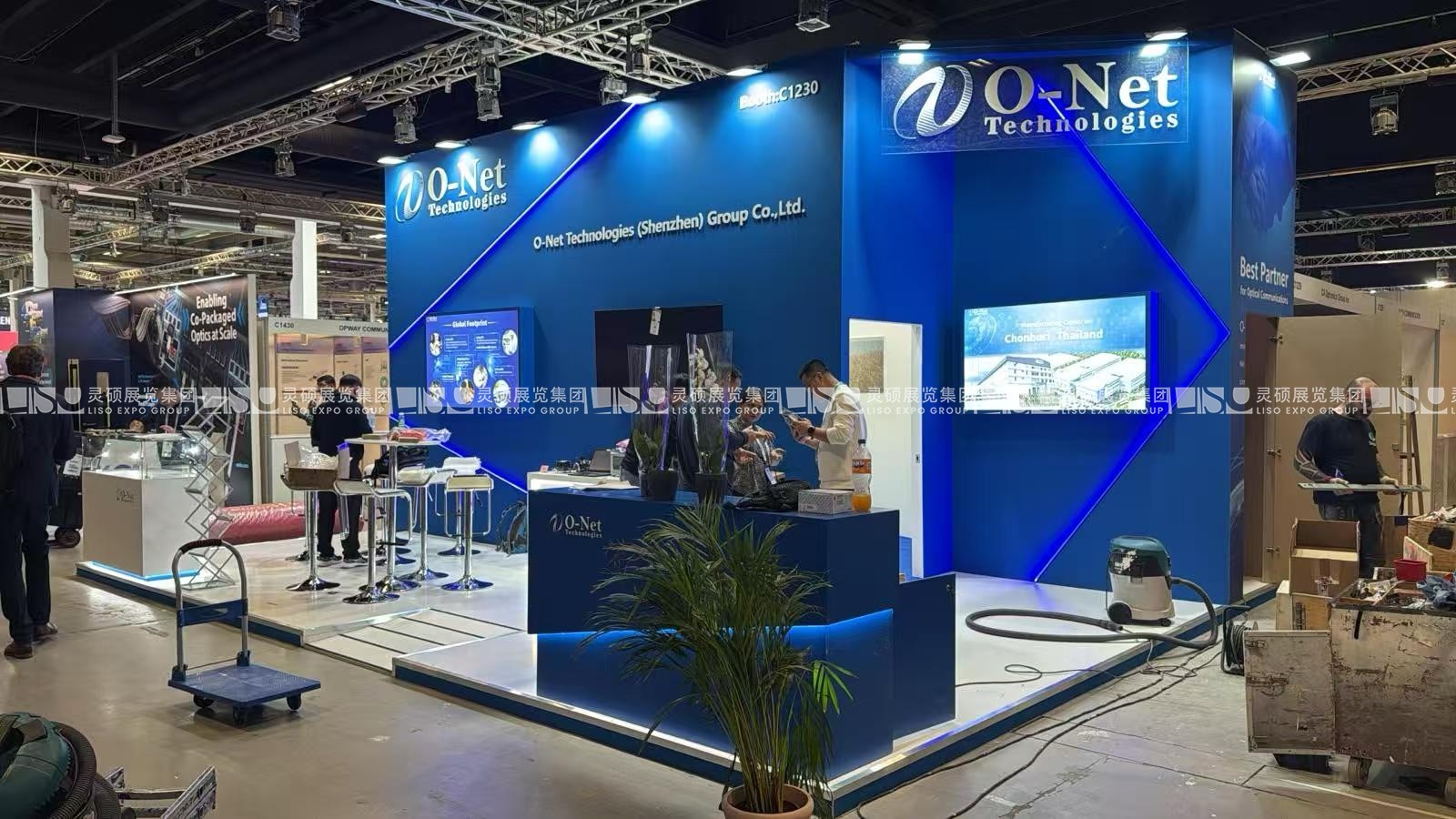 丹麥展臺設(shè)計搭建（歐洲通信通訊電信展）