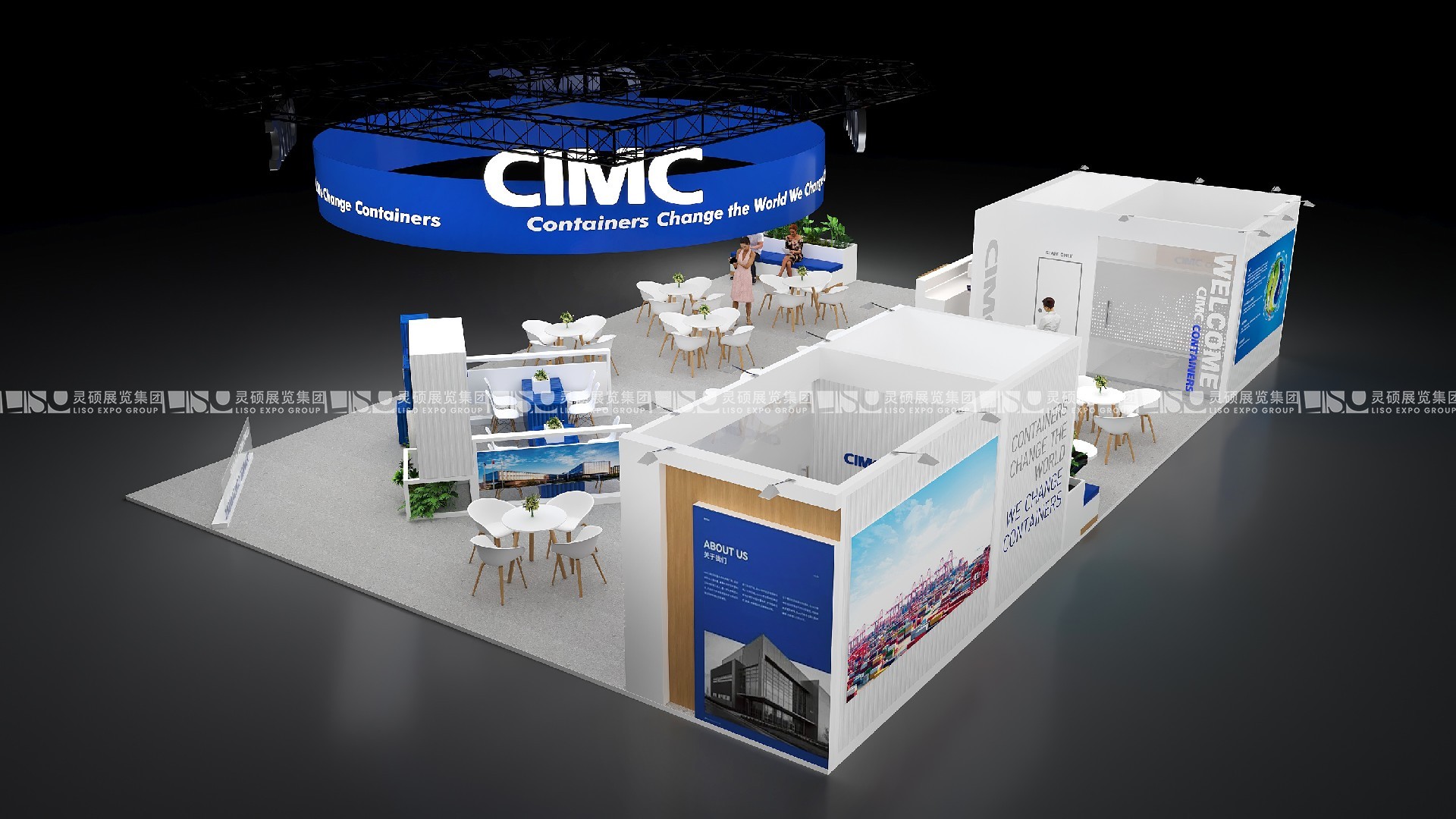 歐洲展臺設(shè)計搭建（歐洲集裝箱多式聯(lián)運物流展）